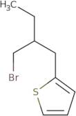 2-[2-(Bromomethyl)butyl]thiophene