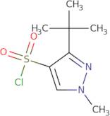 3-tert-Butyl-1-methyl-1H-pyrazole-4-sulfonyl chloride