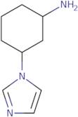 3-(1H-Imidazol-1-yl)cyclohexan-1-amine