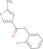 2-(2-Chlorophenyl)-1-(5-methylthiophen-3-yl)ethan-1-one