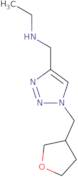 Ethyl({1-[(oxolan-3-yl)methyl]-1H-1,2,3-triazol-4-yl}methyl)amine