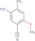 5-Amino-2-methoxy-4-methylbenzonitrile