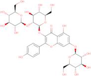 Kaempferol-3-sophoroside-7-glucoside