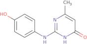 2-[(4-Hydroxyphenyl)amino]-6-methyl-4(3H)-pyrimidinone