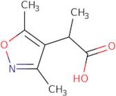 2-(Dimethyl-1,2-oxazol-4-yl)propanoic acid