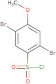 2,5-Dibromo-4-methoxybenzene-1-sulfonyl chloride