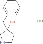 3-Benzylpyrrolidin-3-ol hydrochloride