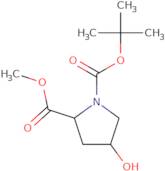 1-tert-Butyl 2-methyl 4-hydroxypyrrolidine-1,2-dicarboxylate