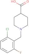 1-(2-Chloro-6-fluoro-benzyl)-piperidine-4-carboxylic acid