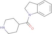 1-(Piperidine-4-carbonyl)-2,3-dihydro-1H-indole