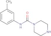 N-(3-Methylphenyl)piperazine-1-carboxamide