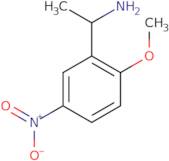 1-(2-Methoxy-5-nitrophenyl)ethan-1-amine