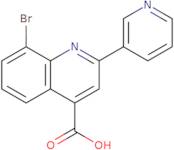 8-Bromo-2-(pyridin-3-yl)quinoline-4-carboxylic acid