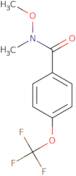 N-Methoxy-N-methyl-4-(trifluoromethoxy)benzamide