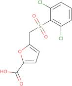 5-[(2,6-Dichlorobenzenesulfonyl)methyl]furan-2-carboxylic acid