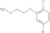 4-Bromo-1-chloro-2-(2-methoxyethoxy)benzene