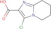 3-Chloro-5H,6H,7H,8H-imidazo[1,2-a]pyridine-2-carboxylic acid