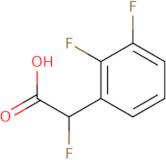 2-(2,3-Difluorophenyl)-2-fluoroacetic acid