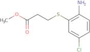 Methyl 3-[(2-amino-5-chlorophenyl)sulfanyl]propanoate