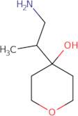 4-(1-Aminopropan-2-yl)oxan-4-ol