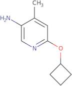 6-Cyclobutoxy-4-methylpyridin-3-amine