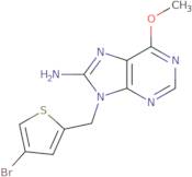 9-[(4-Bromothiophen-2-yl)methyl]-6-methoxy-9H-purin-8-amine