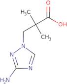 3-(3-Amino-1,2,4-triazol-1-yl)-2,2-dimethylpropanoic acid