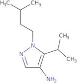 1-(3-Methylbutyl)-5-(propan-2-yl)-1H-pyrazol-4-amine