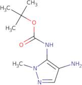 tert-Butyl N-(4-amino-1-methyl-1H-pyrazol-5-yl)carbamate
