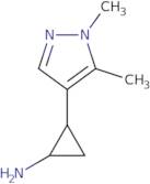 2-(1,5-Dimethyl-1H-pyrazol-4-yl)cyclopropan-1-amine