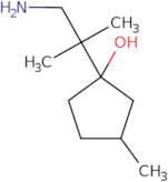 1-(1-Amino-2-methylpropan-2-yl)-3-methylcyclopentan-1-ol