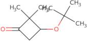 3-(tert-Butoxy)-2,2-dimethylcyclobutan-1-one