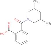 2-(3,5-Dimethylpiperidine-1-carbonyl)benzoic acid