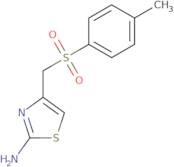 4-(Toluene-4-sulfonylmethyl)-thiazol-2-ylamine