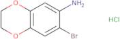 7-bromo-2,3-dihydro-1,4-benzodioxin-6-amine hydrochloride