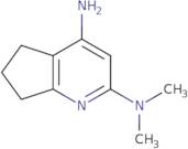 N2,N2-Dimethyl-5H,6H,7H-cyclopenta[b]pyridine-2,4-diamine