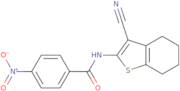 N-(3-Cyano-4,5,6,7-tetrahydro-1-benzothiophen-2-yl)-4-nitrobenzamide