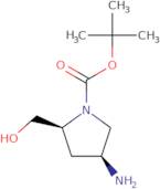 (2S,4S)-tert-Butyl 4-amino-2-(hydroxymethyl)pyrrolidine-1-carboxylate