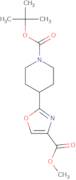 Methyl 2-(1-(tert-butoxycarbonyl)piperidin-4-yl)oxazole-4-carboxylate