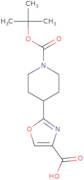 2-{1-[(tert-butoxy)carbonyl]piperidin-4-yl}-1,3-oxazole-4-carboxylic acid