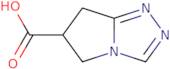 5H,6H,7H-Pyrrolo[2,1-c][1,2,4]triazole-6-carboxylic acid