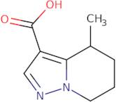4-Methyl-4H,5H,6H,7H-pyrazolo[1,5-a]pyridine-3-carboxylic acid