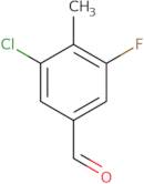 3-Chloro-5-fluoro-4-methylbenzaldehyde