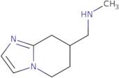({5H,6H,7H,8H-Imidazo[1,2-a]pyridin-7-yl}methyl)(methyl)amine