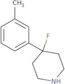 4-Fluoro-4-(3-methylphenyl)piperidine