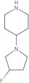 4-(3-Fluoropyrrolidin-1-yl)piperidine