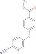 Methyl 4-[(6-cyanopyridin-3-yl)oxy]benzoate