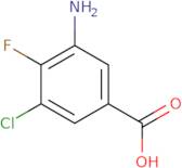 3-Amino-5-chloro-4-fluorobenzoic acid