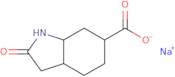 Sodium 2-oxo-octahydro-1H-indole-6-carboxylate