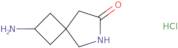 2-Amino-6-azaspiro[3.4]octan-7-one hydrochloride
